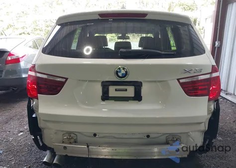 2015 BMW X3 xDrive28I from USA, damaged, VIN 5UXWX9C53F0D46779